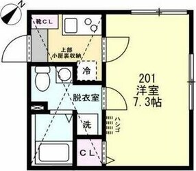 （仮称）昭和新築アパートの物件間取画像